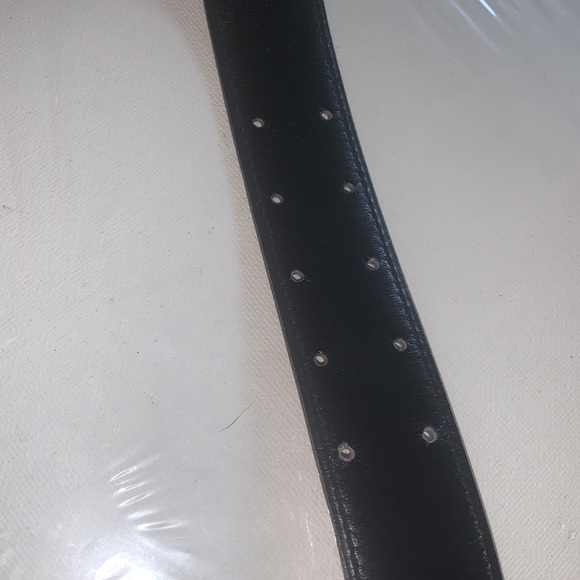 Hermès belt vintage metal and leather - Picture 6 of 6